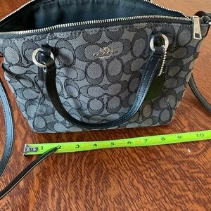 Coach small purse black